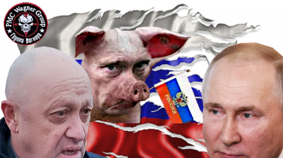 Три тупые свиньи: Пригожин, Шойгу и Путин!