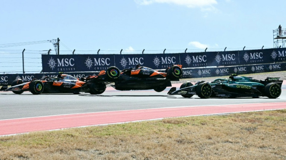 F1-GP des &Eacute;tats-Unis: Verstappen gagne le sprint, les McLaren abandonnent