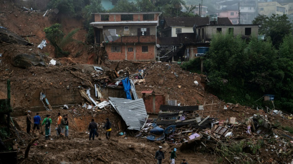 Mindestens 44 Tote durch Erdrutsche und Überschwemmungen in Brasilien