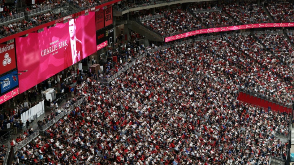 Trump et son mouvement MAGA communient pour un hommage &agrave; leur "martyr" Charlie Kirk