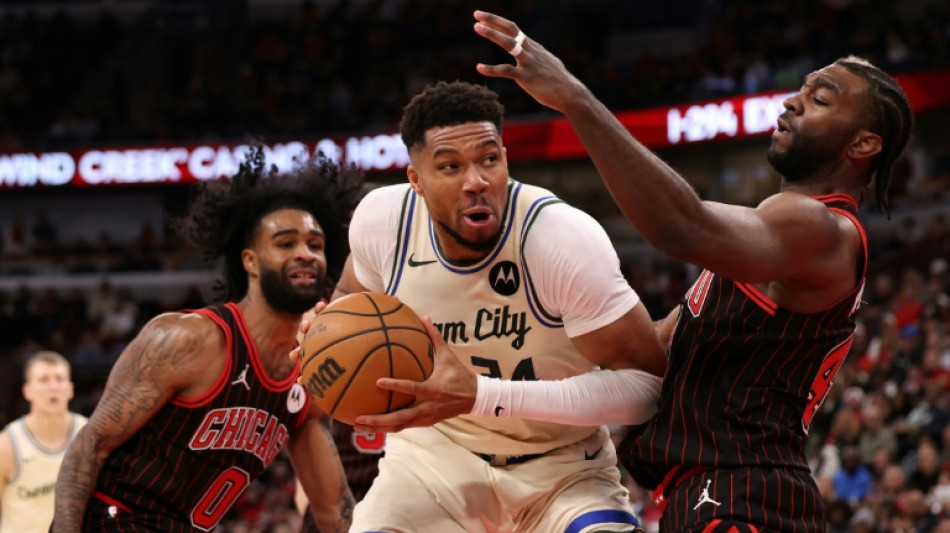 NBA: retour gagnant d'Antetokounmpo, les Spurs battus malgr&eacute; "Wemby"