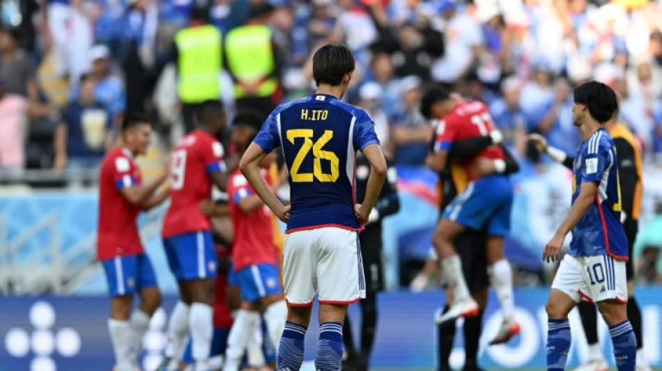 Mondial: coup d'arr&ecirc;t pour le Japon, sursis pour le Costa Rica