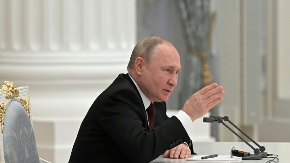 Putin erkennt Unabhängigkeit von "Volksrepubliken" in Ostukraine an