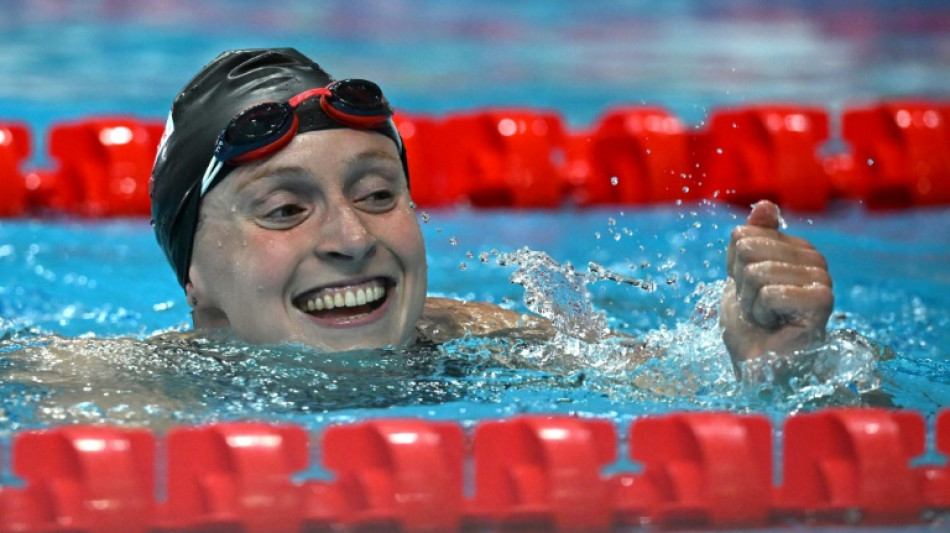 Natation: l'Am&eacute;ricaine Katie Ledecky championne du monde du 400 m nage libre
