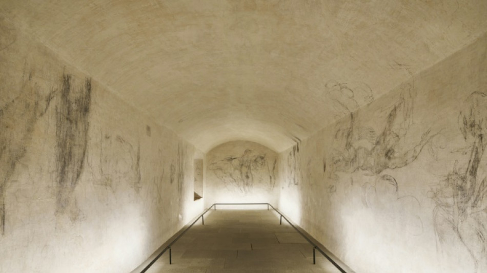 Quarto 'secreto' com esbo&ccedil;os de Michelangelo &eacute; aberto ao p&uacute;blico