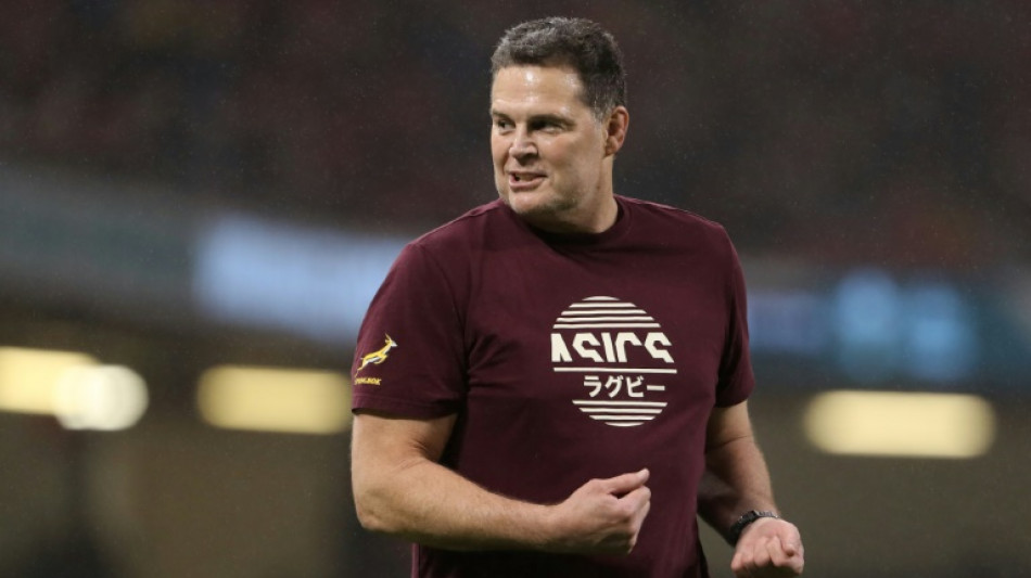 South Africa's Erasmus banned for two games over latest referee tweets