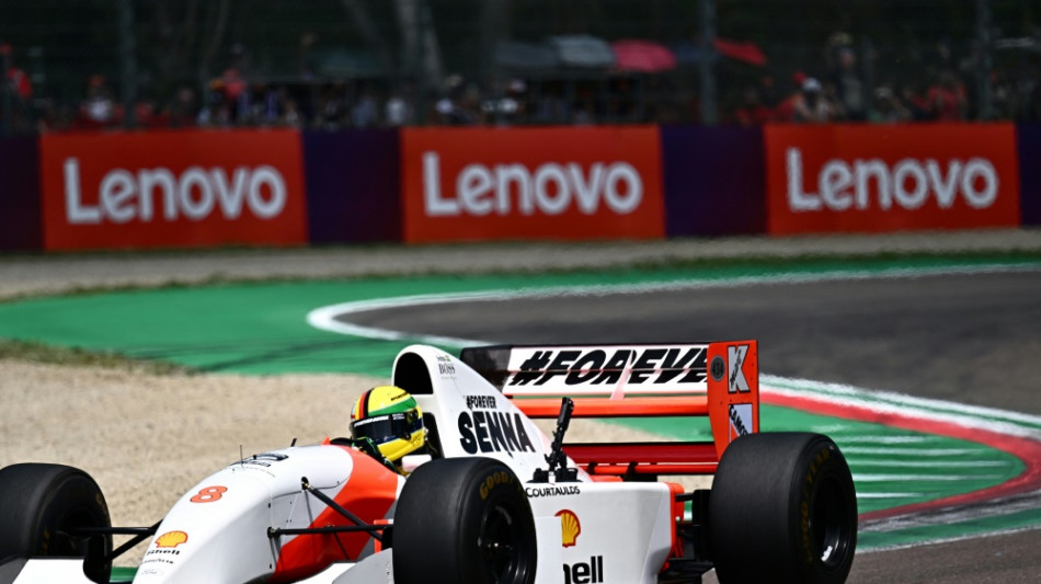 Vettel dreht emotionale Ehrenrunde in Senna-McLaren