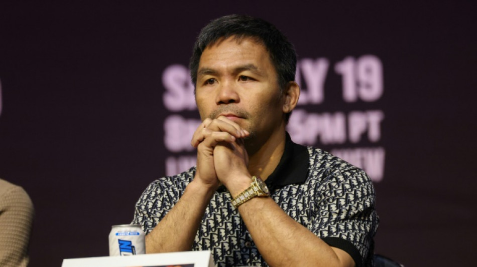 "La boxe m'a manqu&eacute;", lance Manny Pacquiao avant son retour