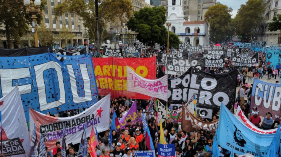 A Buenos Aires, 24H de mobilisation de rue contre l'inflation