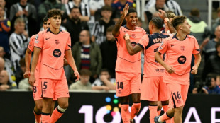 Rashford bags first Barca goals to seal win at Newcastle