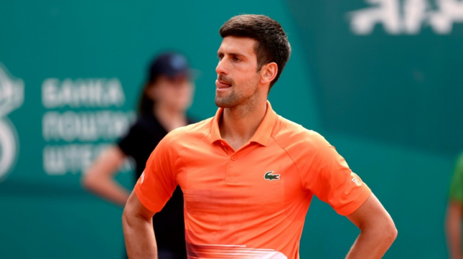 Tennis: Djokovic battu par Rublev en finale du tournoi de Belgrade
