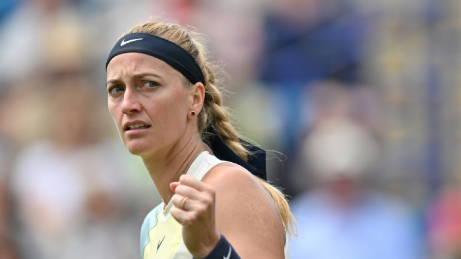 WTA: Kvitova s'impose &agrave; Eastbourne, &agrave; deux jours de Wimbledon