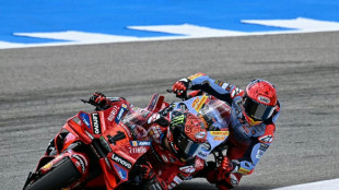 Bagnaia aguanta a Márquez y logra el GP de España de MotoGP