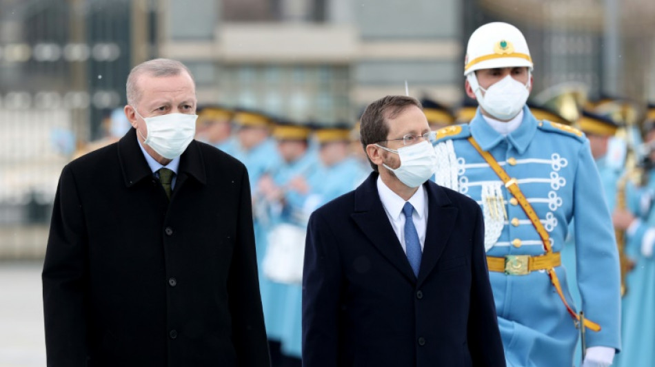 Les présidents turc et israélien saluent un "tournant" dans les relations entre les deux pays