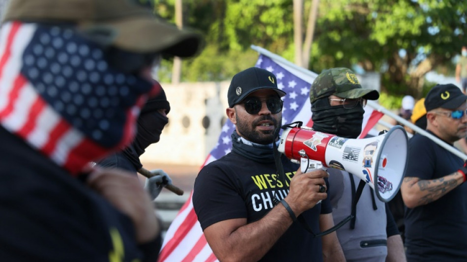 Assaut du Capitole: d&eacute;but du proc&egrave;s pour s&eacute;dition de membres des Proud Boys