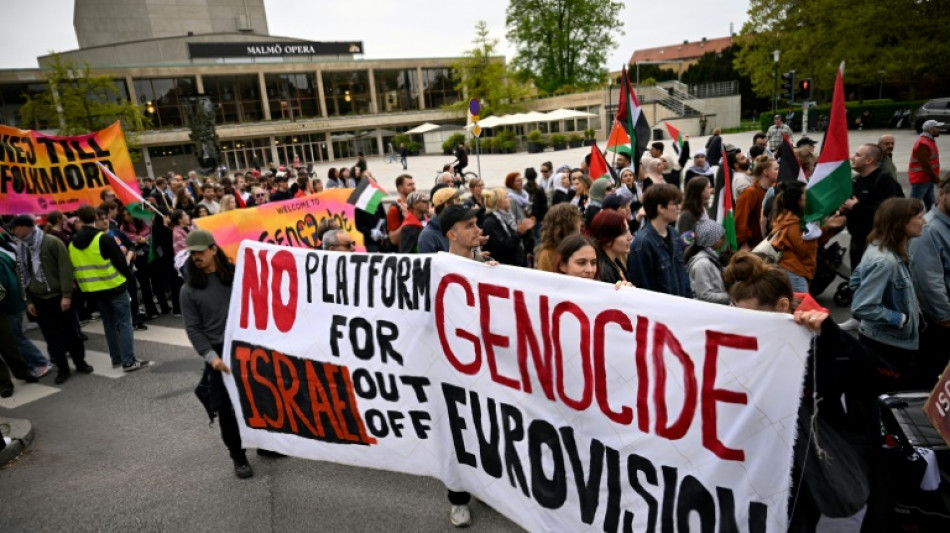 Guerra em Gaza estremece final do Eurovision na Su&eacute;cia