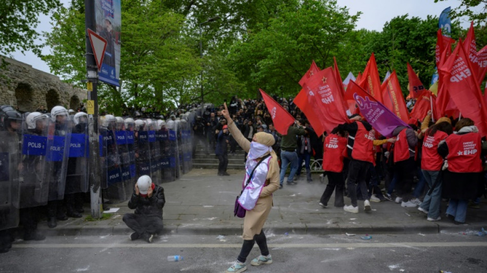 Turquie : des dizaines d'interpellations &agrave; Istanbul lors des rassemblements du 1er Mai 