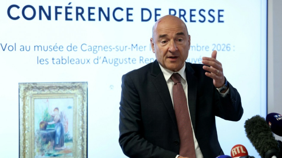 Stolen Renoir paintings found behind wall in France: prosecutor