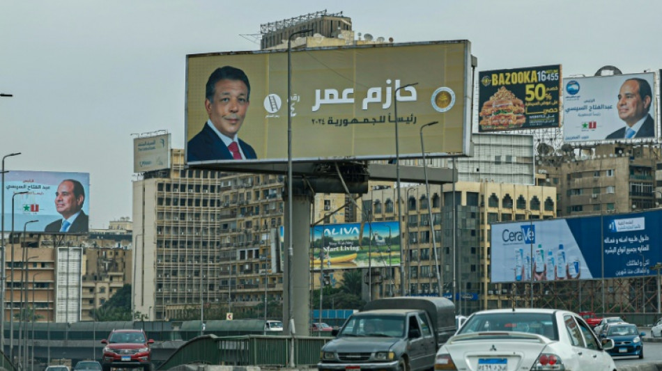 Les Egyptiens aux urnes pour une pr&eacute;sidentielle acquise au sortant Sissi