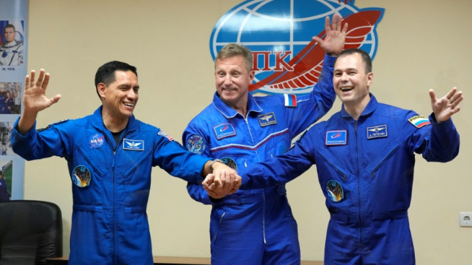 Un Américain et deux Russes arrivés dans l'ISS en pleine offensive en Ukraine