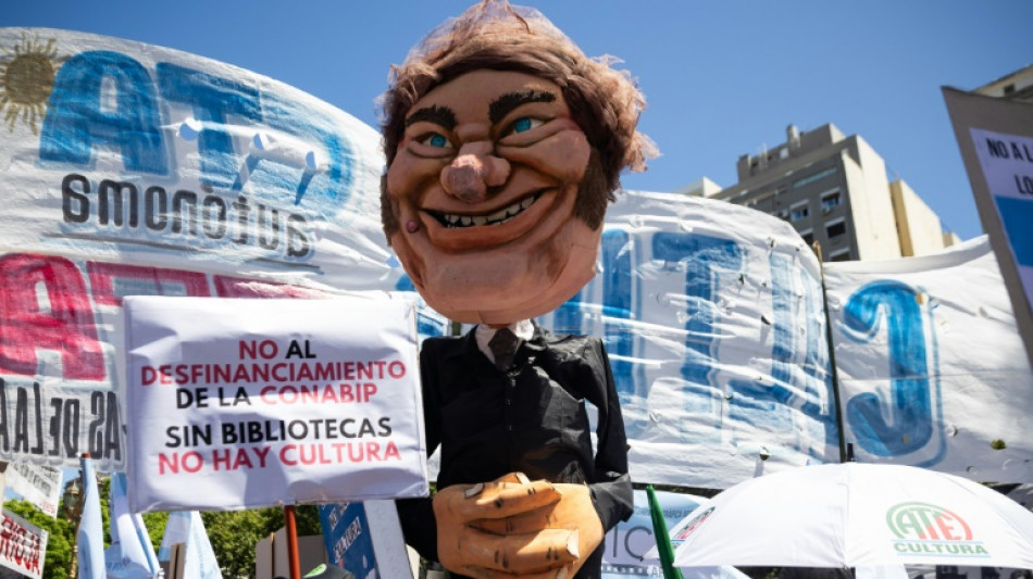 Argentine: l'ultralib&eacute;ral Milei connait sa premi&egrave;re contestation d'ampleur