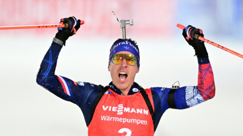 Les Bleus du blanc: Fillon-Maillet brille, retour réussi pour Laffont