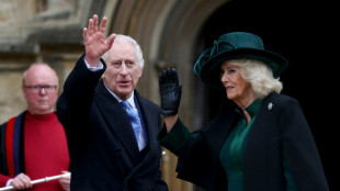 Britischer König Charles III. nimmt an Ostermesse in Windsor teil 
