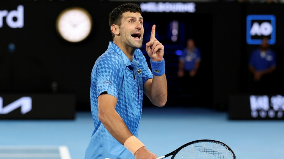 Djokovic battles into Australian Open last 16 but Murray bows out