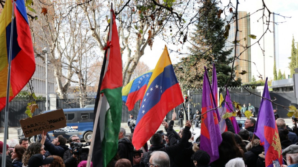 A Madrid, des milliers de personnes d&eacute;non&ccedil;ent l'"agression imp&eacute;rialiste" au Venezuela