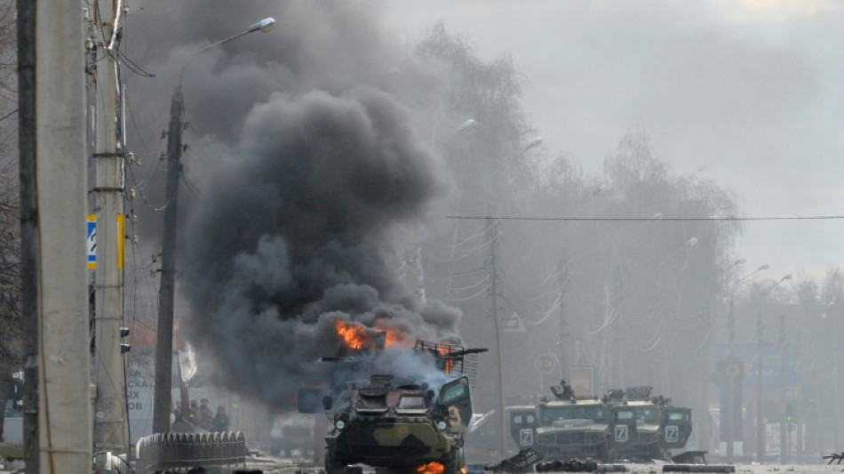 Deux ans de guerre: l'Ukraine sur la d&eacute;fensive et au d&eacute;fi face aux assauts russes