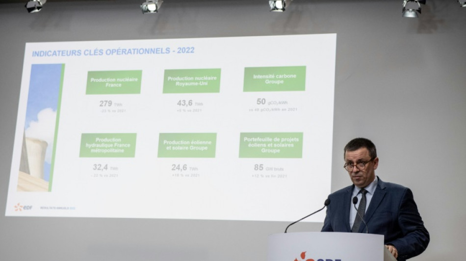 El gigante el&eacute;ctrico franc&eacute;s EDF registra fuertes p&eacute;rdidas en 2022