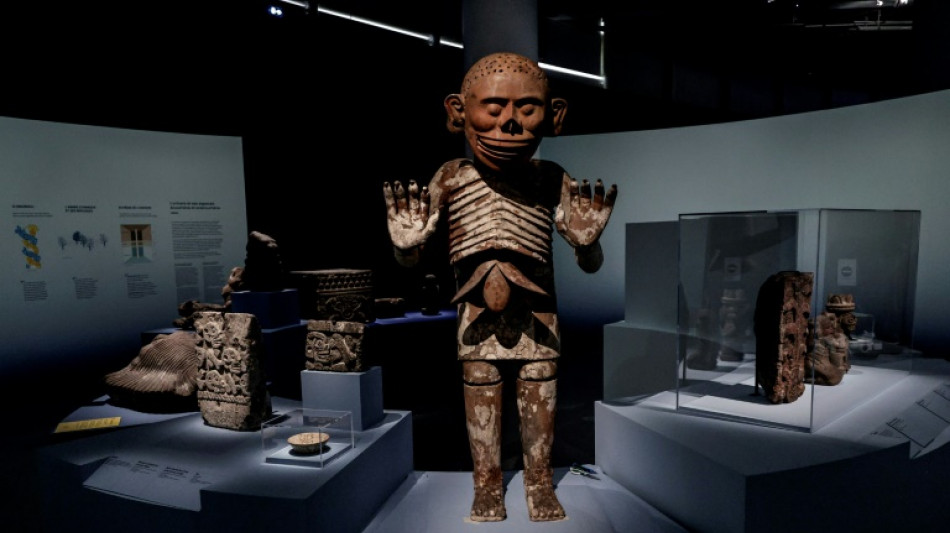 Paris recebe exposi&ccedil;&atilde;o dos tesouros mais recentes do Templo Mayor mexicano