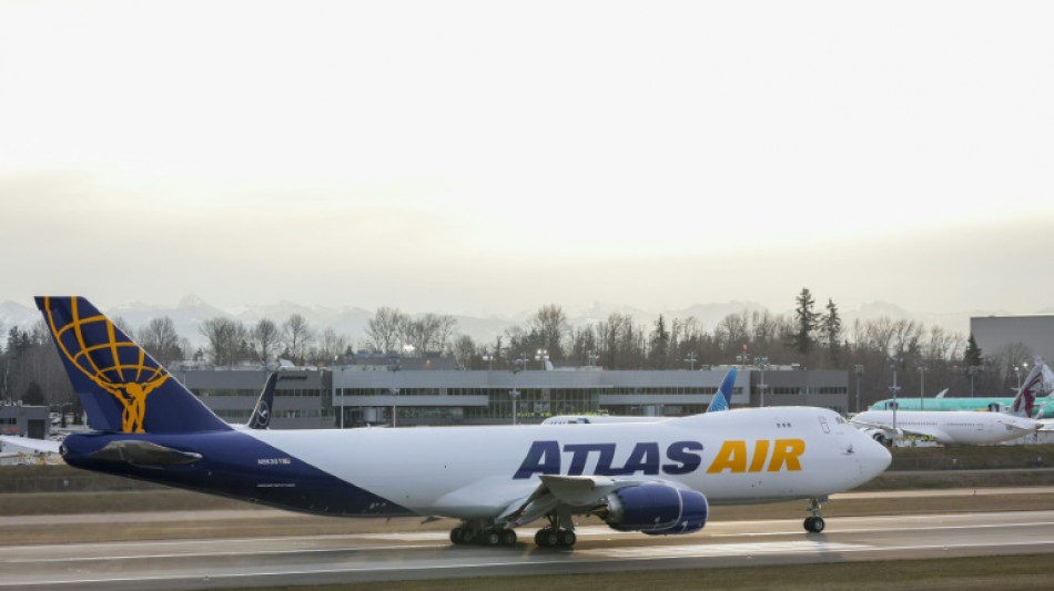 Atterrissage en urgence &agrave; Miami d'un Boeing 747 cargo apr&egrave;s une panne moteur