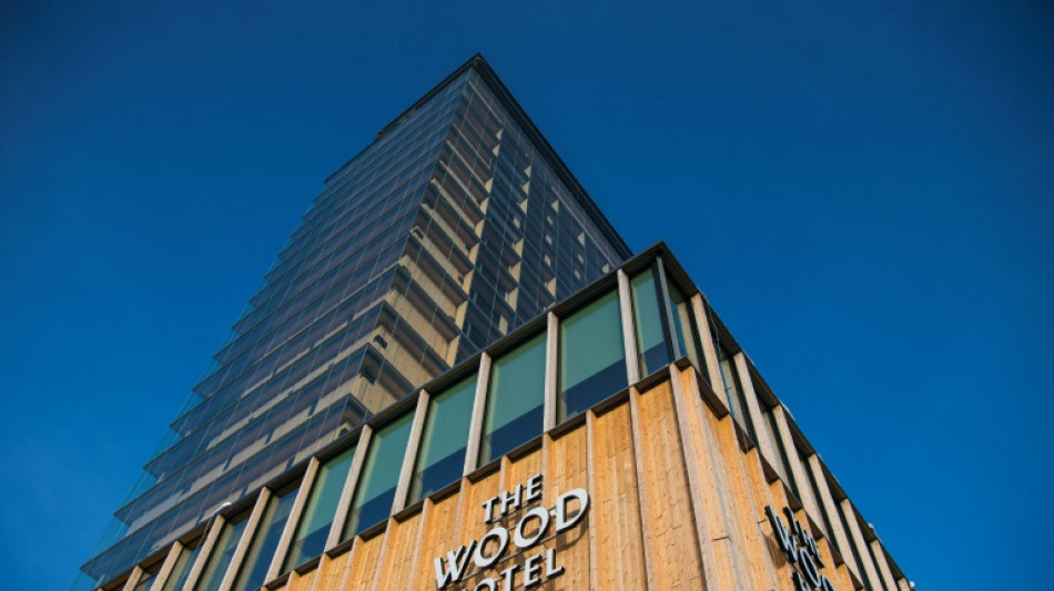 In Scandinavia, wooden buildings reach new heights