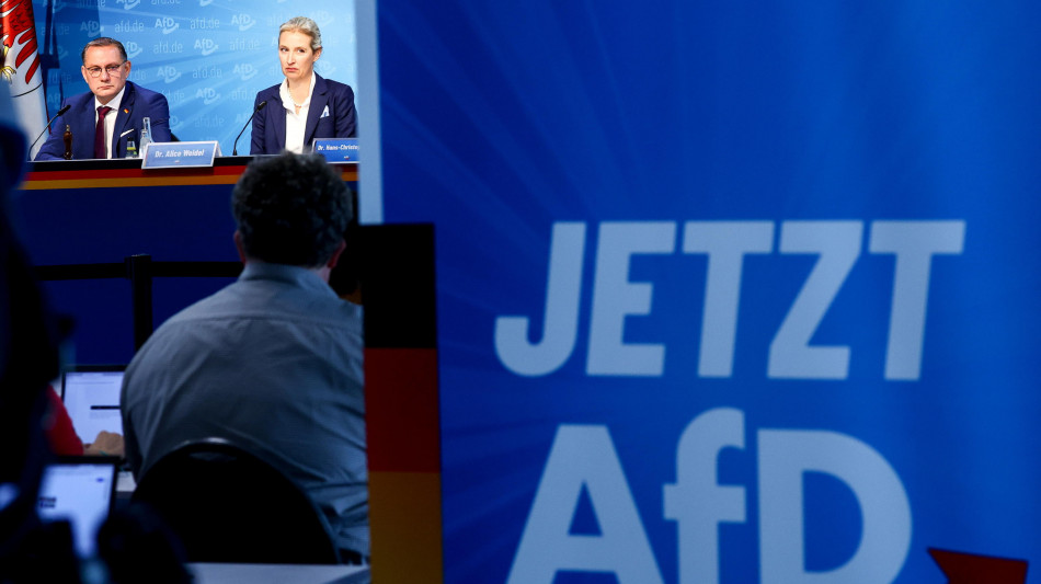 'Bundestag affronter&agrave; richiesta di messa al bando per Afd'