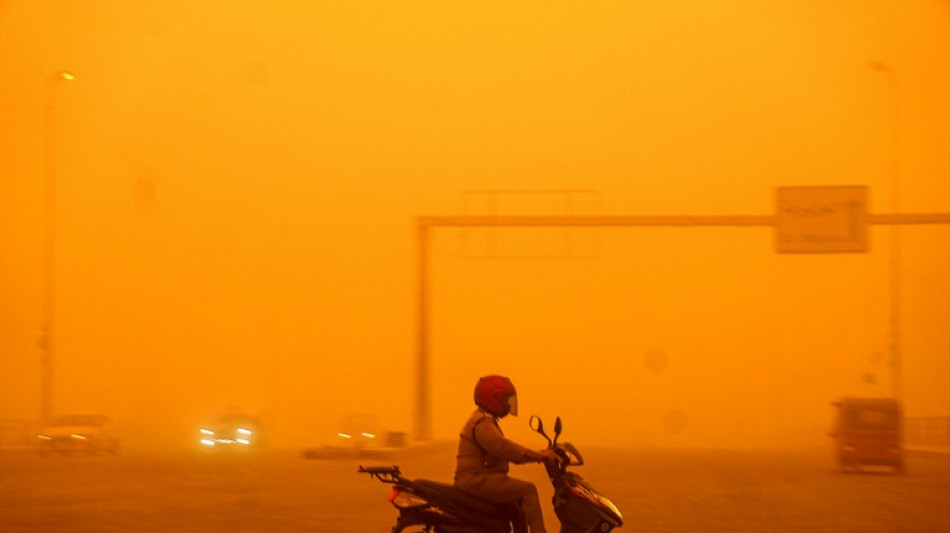 Tempête de sable en Irak: au moins 4.000 personnes atteintes de troubles respiratoires