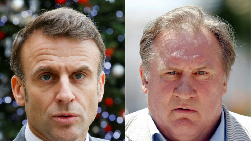 Macron denuncia 'ca&ccedil;a humana' contra Depardieu