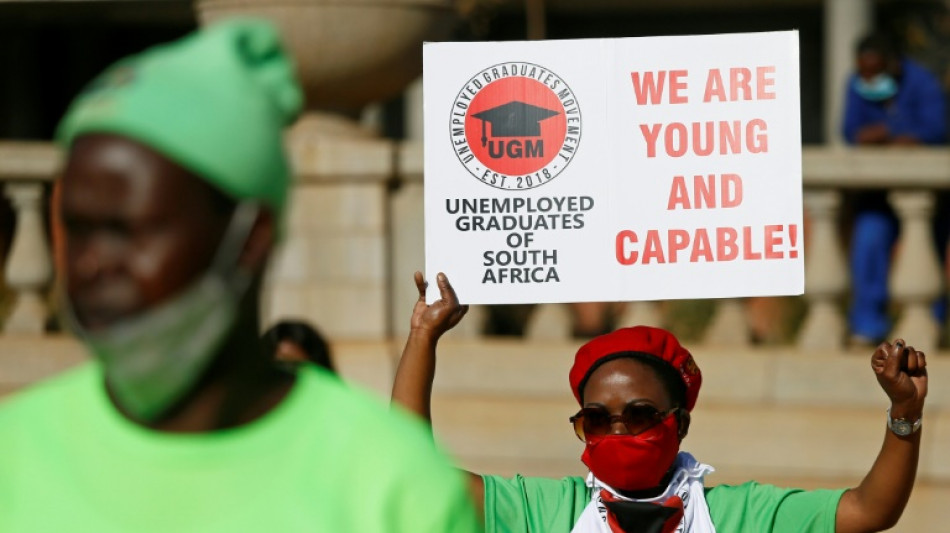 Afrique du Sud: nouveau record du chômage à 35,3%