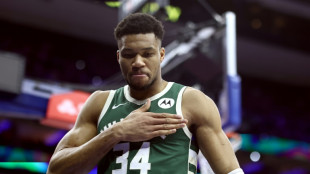 Giannis powers Bucks in NBA blowout over Sixers 