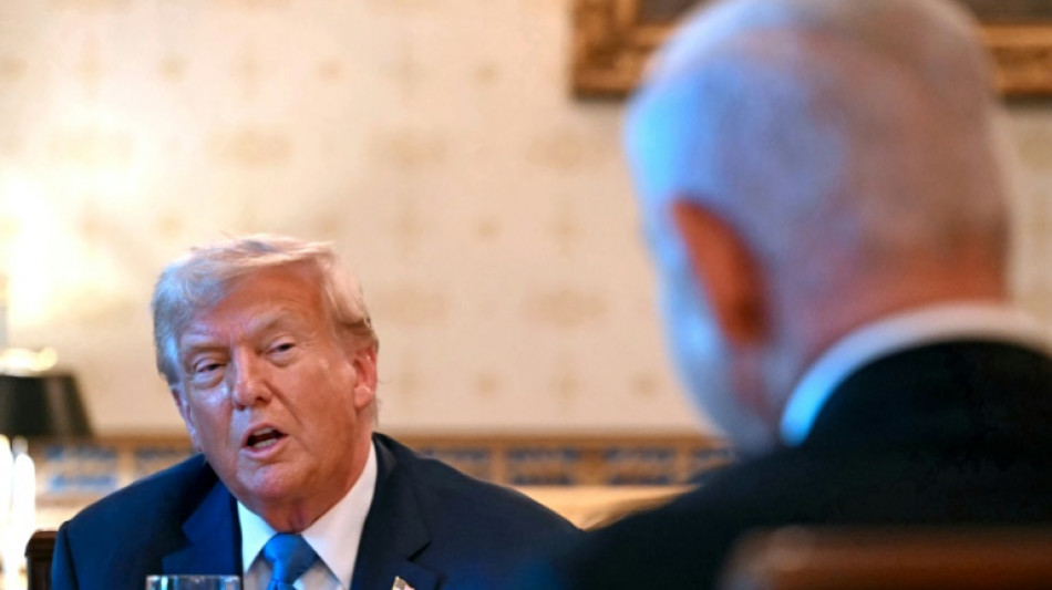 Trump und Netanjahu erneut zu Gespr&auml;ch im Wei&szlig;en Haus zusammengekommen
