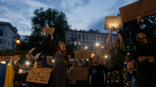 Thousands protest in Kyiv against law curbing anti-graft agencies
