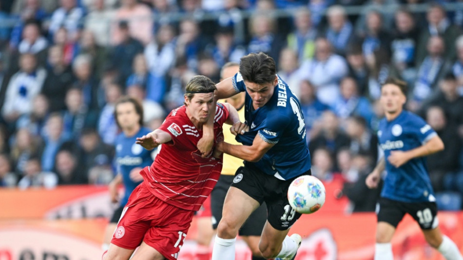 Aufsteiger Bielefeld schießt dezimierte Düsseldorfer ab