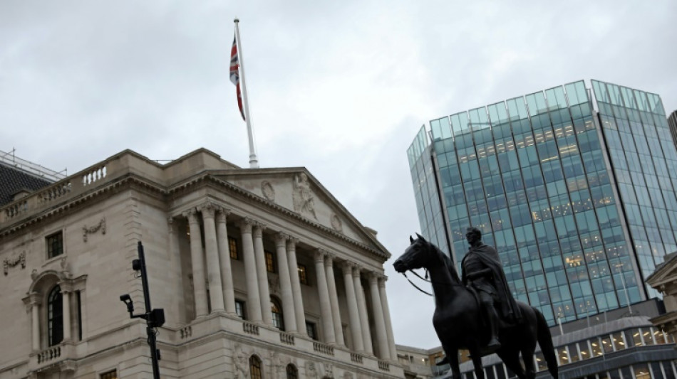 La Banque d'Angleterre maintient son taux directeur &agrave; 4,25%