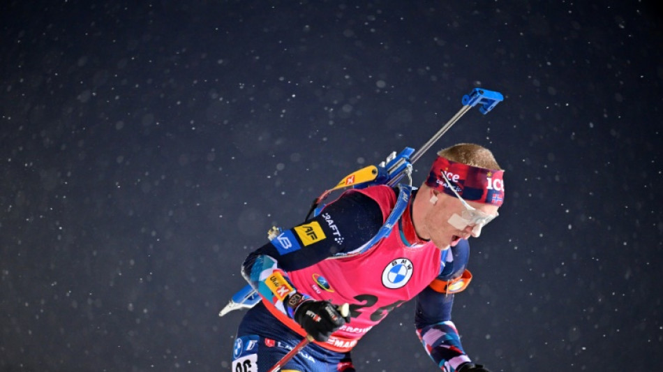 Biathlon: fin de s&eacute;rie pour Johannes Boe