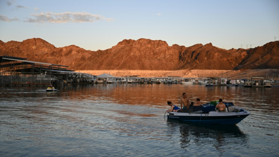 S&eacute;cheresse exceptionnelle: le moral des plaisanciers du lac Mead touche le fond