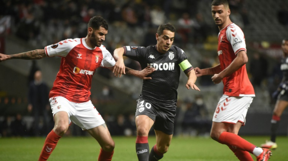 C3: Monaco, battu par Braga 2-0, en ballottage très défavorable pour les quarts de finale