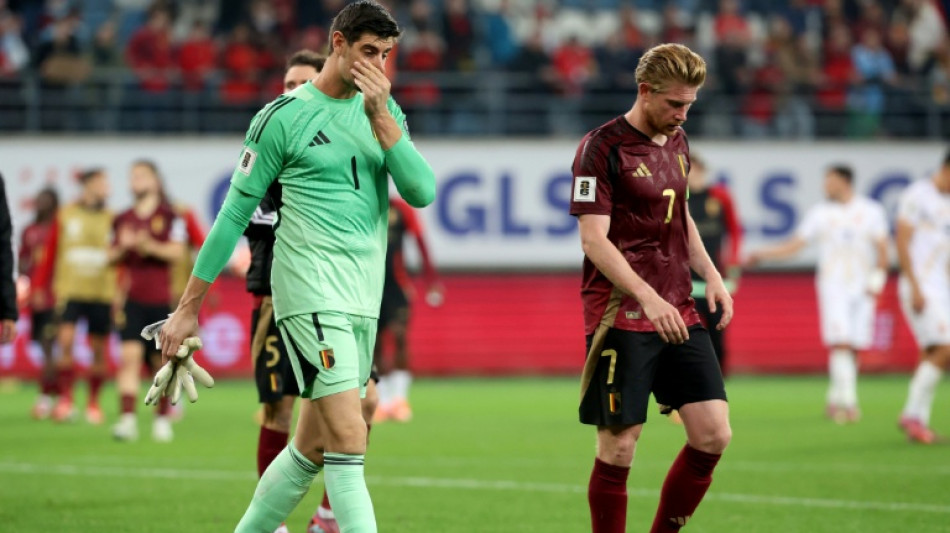 B&eacute;lgica empata com Maced&ocirc;nia do Norte e se complica nas Eliminat&oacute;rias da Copa de 2026