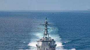 Dos buques de guerra de la Armada de EEUU transitan el estrecho de Taiw&aacute;n