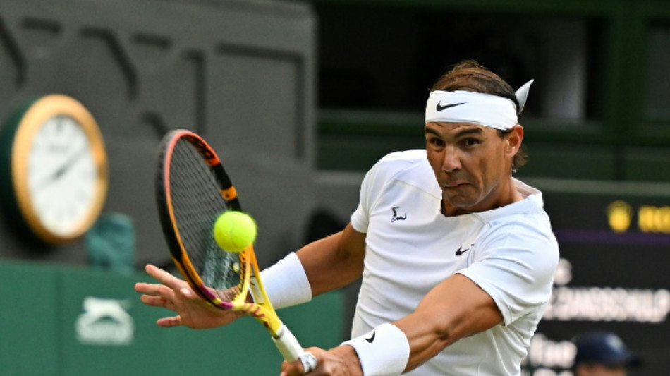 Wimbledon: Rafael Nadal qualifi&eacute; pour les quarts