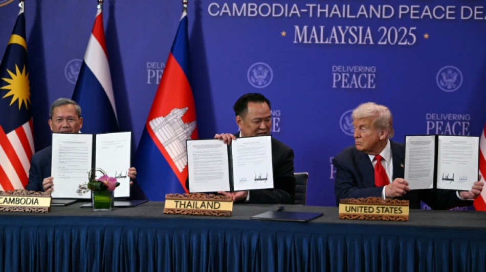 Thailand und Kambodscha unterzeichnen Friedensabkommen gemeinsam mit Trump